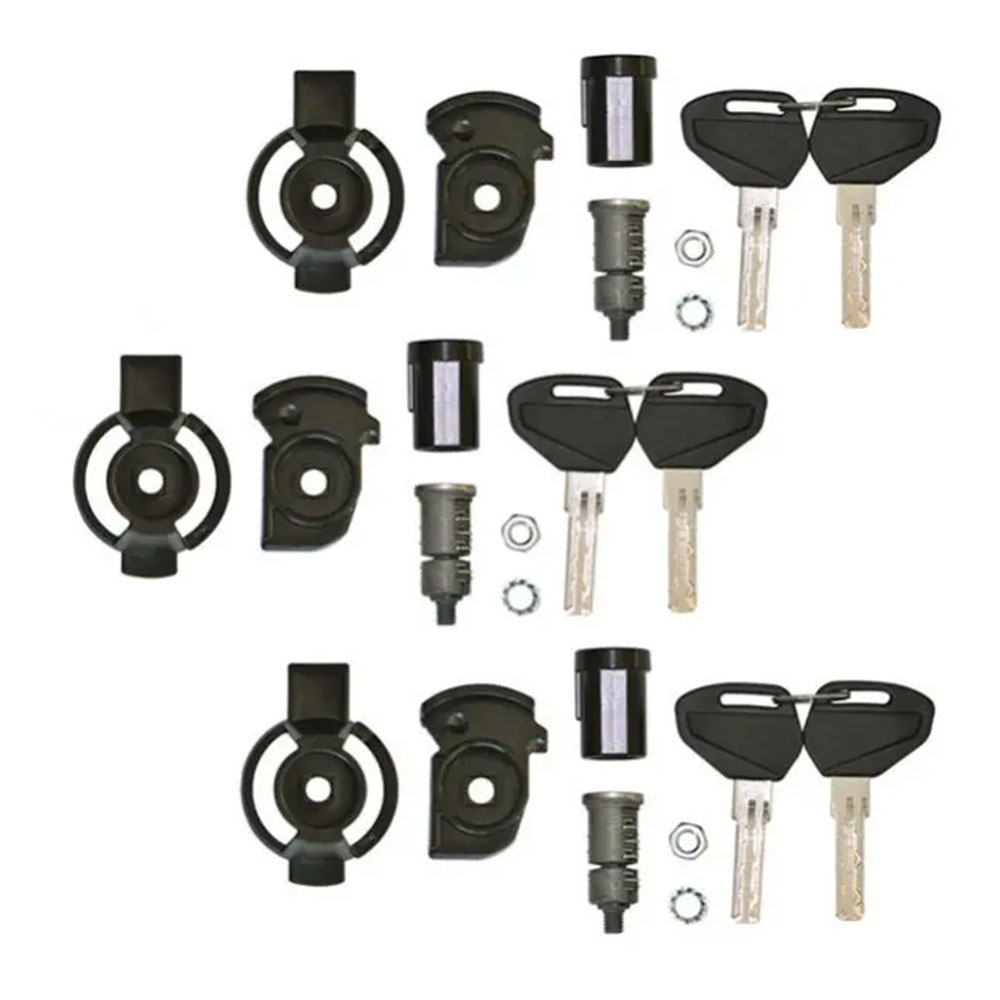 KSL103 KAPPA KSL103 Set bravica za kofere 3 bravice 6 ključeva - Слика 1