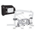 KAPPA KTL1192KIT Set za montažu kutije alata Honda NC 750 X (21-23) - Слика 3