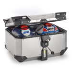 GIVI TREKKER OUTBACK EVO SMART 58 ALU niklovani Monokey centralni kofer 58 litara - Слика 3