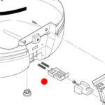 GIVI Z1782R klizač brave i opruge za kofer - Слика 2