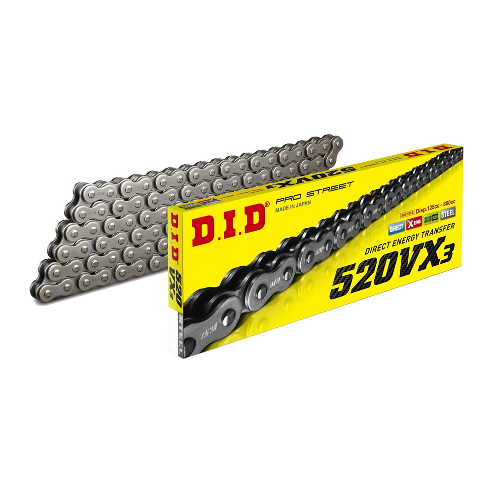 520VX3-112L DID 520VX3 Lanac Pro-street X-Ring 112 linkova
