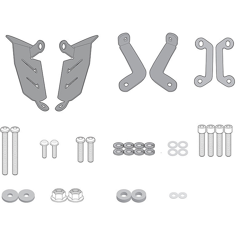 2140KIT GIVI 2140KIT Adapteri odbojnika bisaga Yamaha MT07 (18-24)