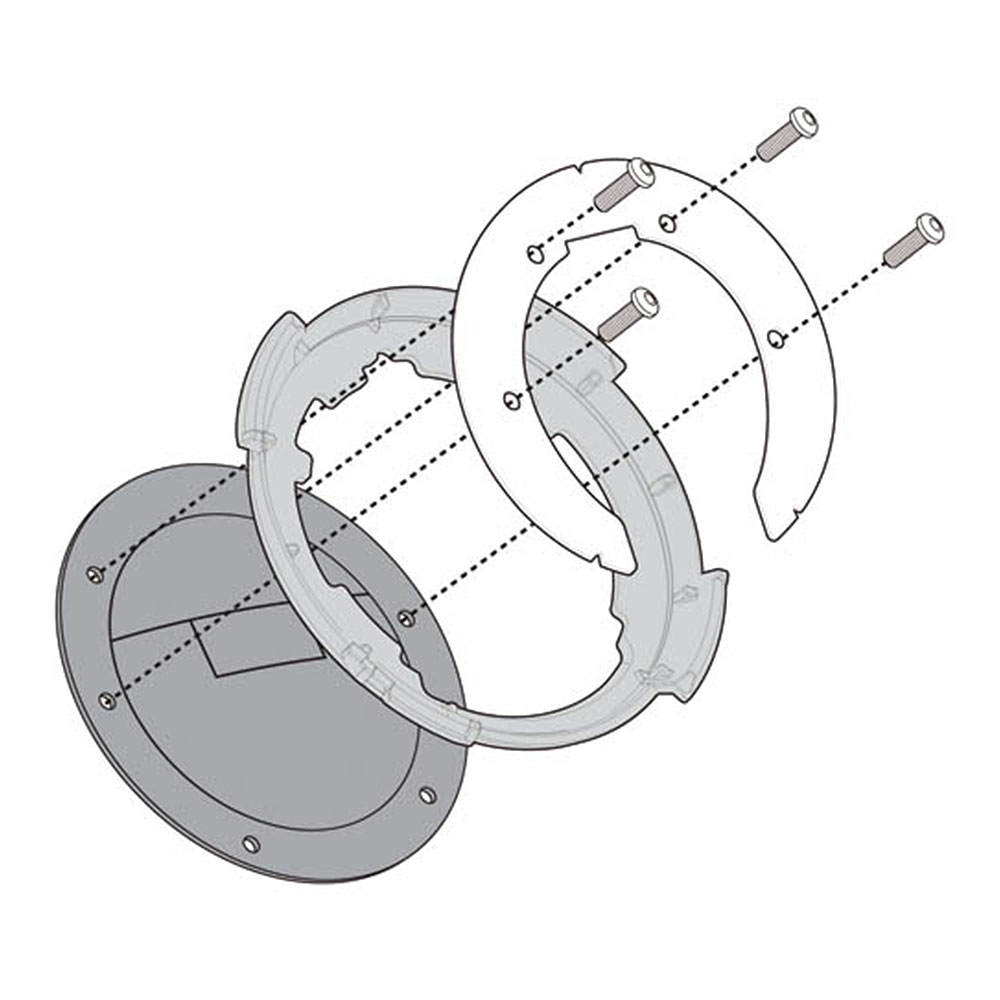 BF03 GIVI BF03 nosač tanklock torbe Honda CBR 600 RR (05-09)