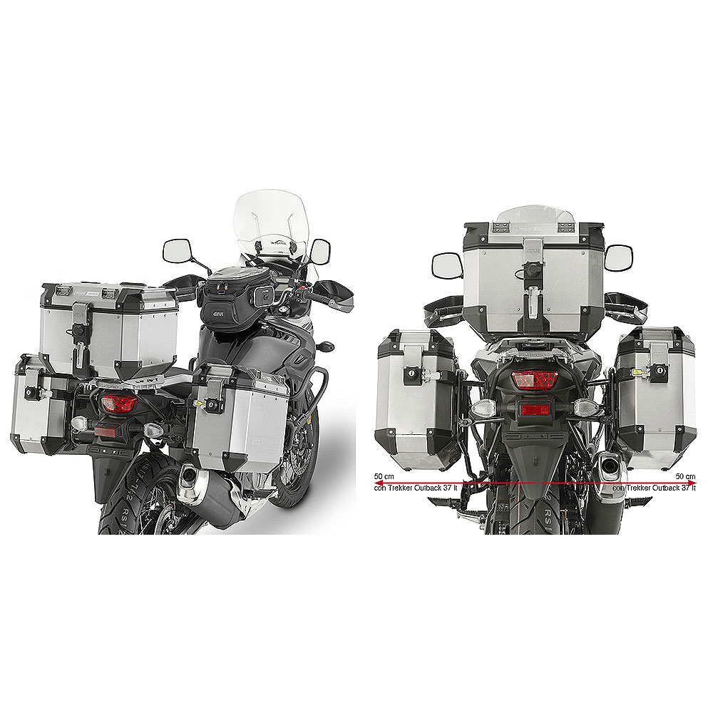 PL3112CAM GIVI PL3112CAM Nosač bočnih kofera Suzuki DL 650 V STROM (17-23)