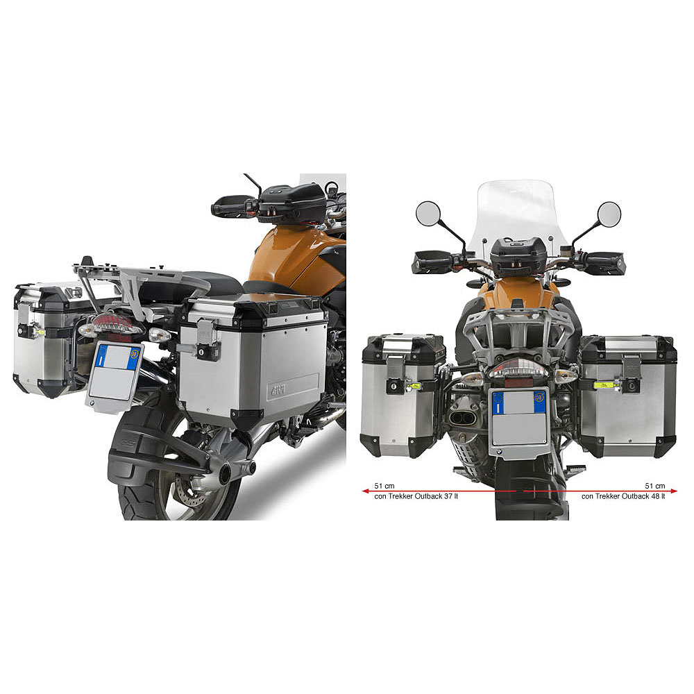 PL684CAM GIVI PL684CAM Nosač bočnih kofera BMW R 1200 GS (04-12)