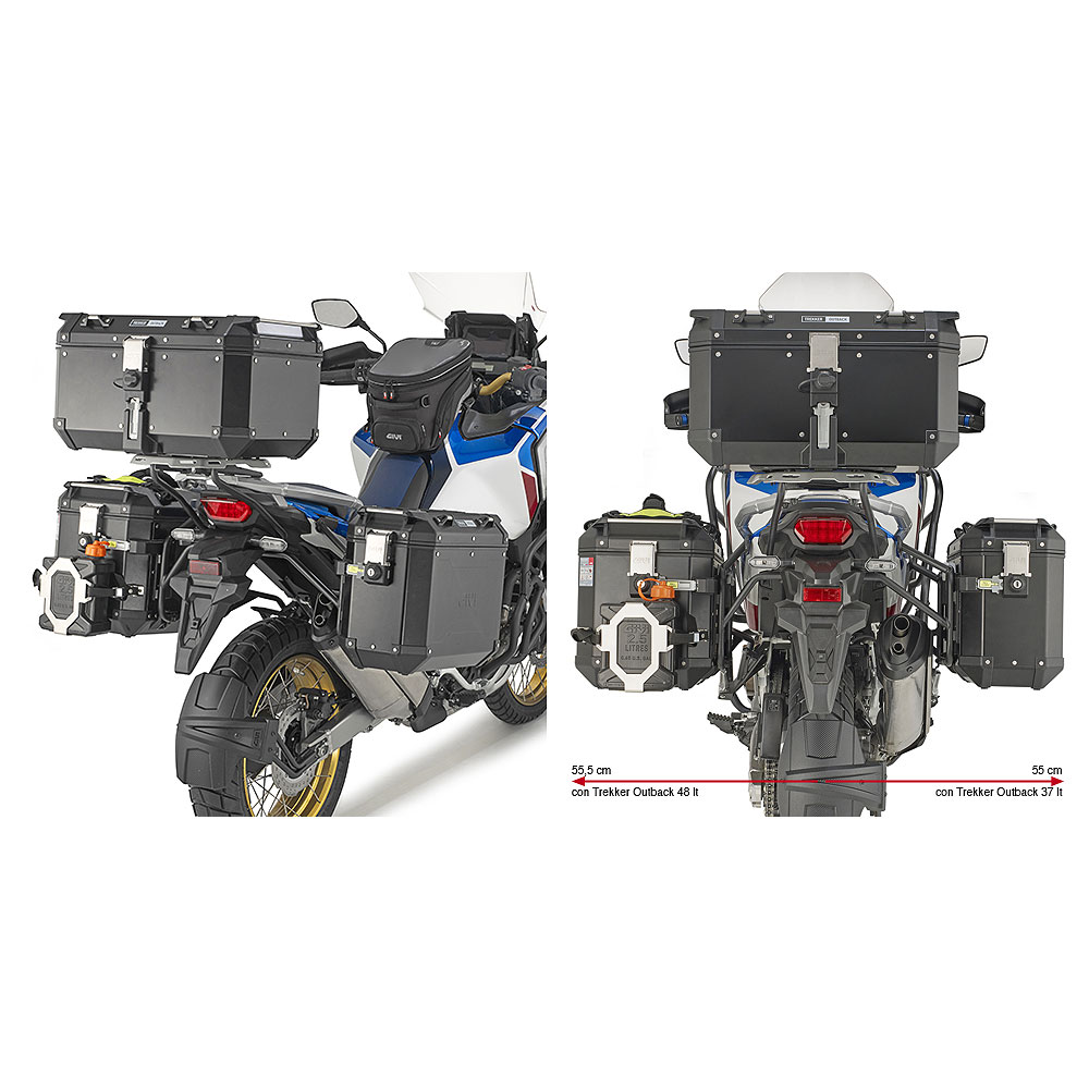 PLO1178CAM GIVI PLO1178CAM Nosač bočnih kofera Honda CRF 1100 L Africa Twin (20-24)