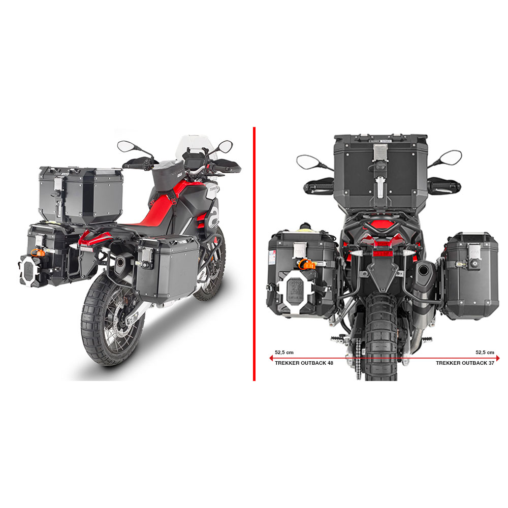 PLO6710CAM GIVI PLO6710CAM nosač bočnih kofera Aprilia Tuareg 660 (21-25)