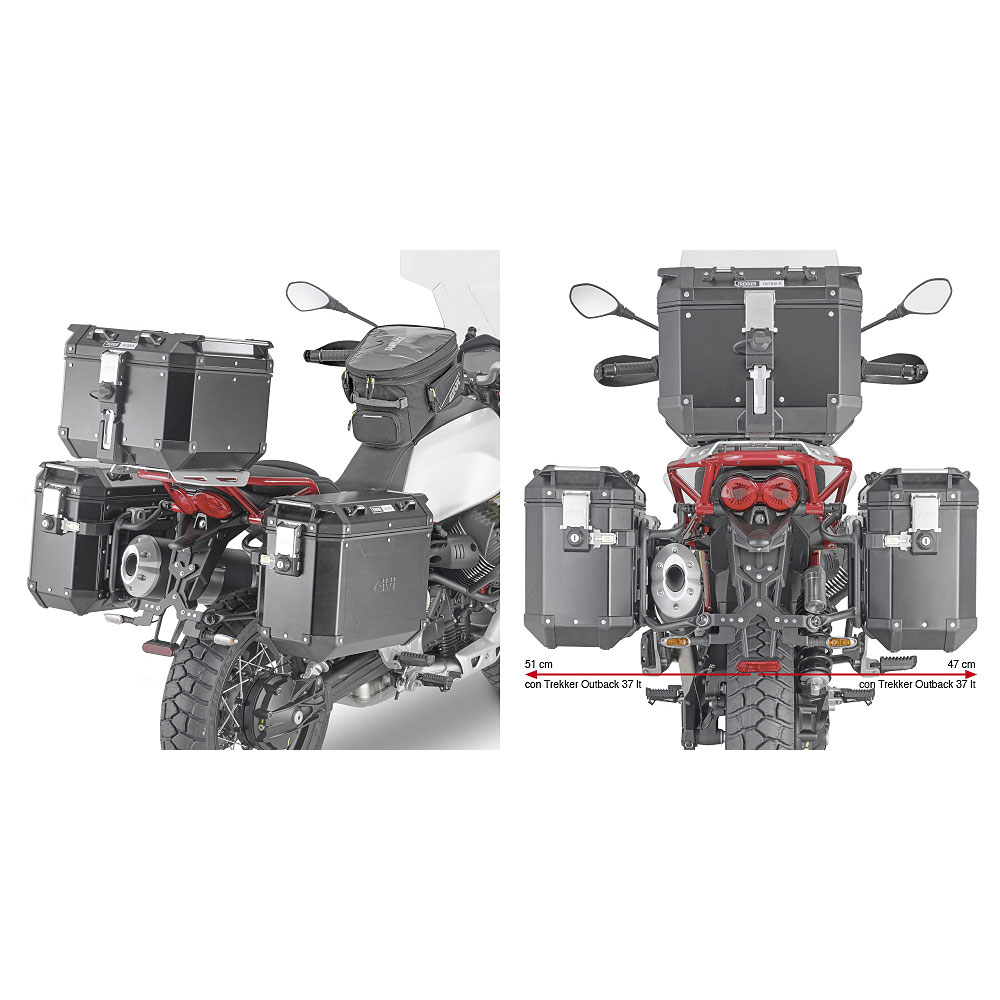PLOR8203CAM GIVI PLOR8203CAM Nosač bočnih kofera MOTO GUZZI V85TT (19-23)