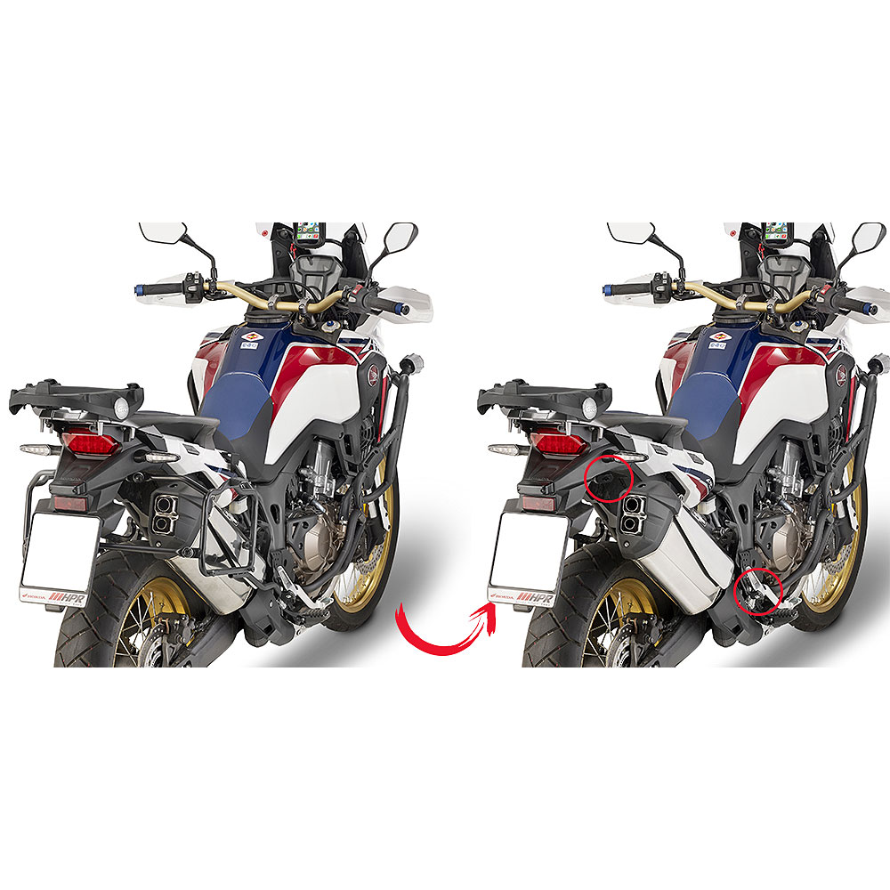 PLR1144 GIVI PLR1144 Nosač bočnih kofera Honda CRF 1000 Africa Twin (16-17)
