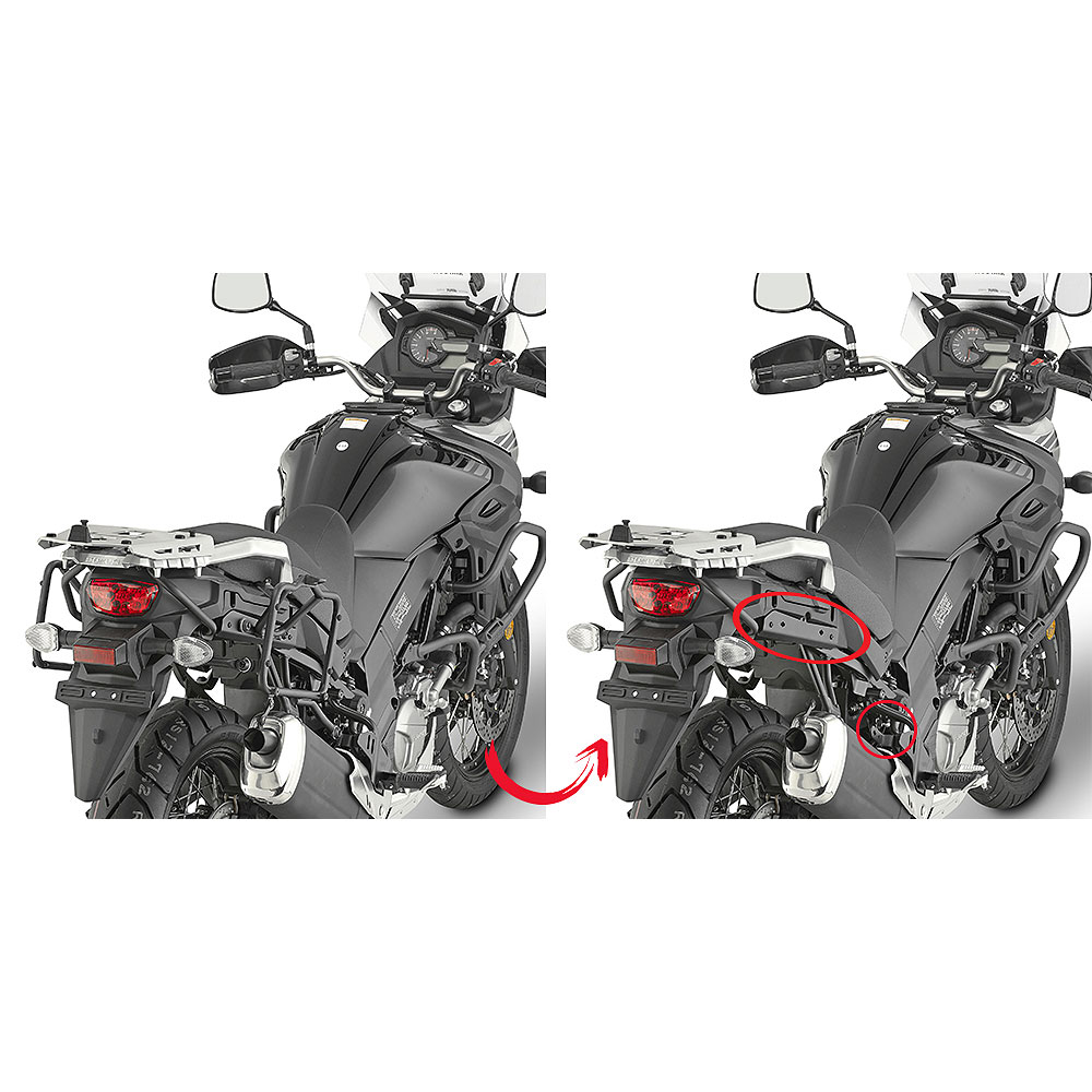 PLR3112 GIVI PLR3112 Nosač bočnih kofera Suzuki DL 650 V STROM (17-23)