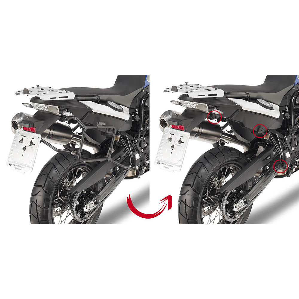 PLR5103 GIVI PLR5103 Nosač bočnih kofera BMW F 700 GS (13-17)