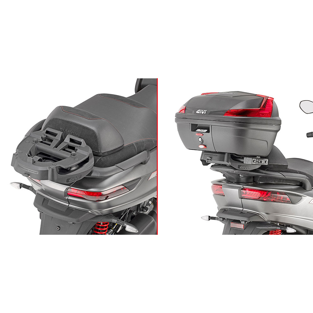 SR5613 GIVI SR5613 Nosač centralnog kofera Piaggio MP3 350-400-500 Sport / Business (18-21)