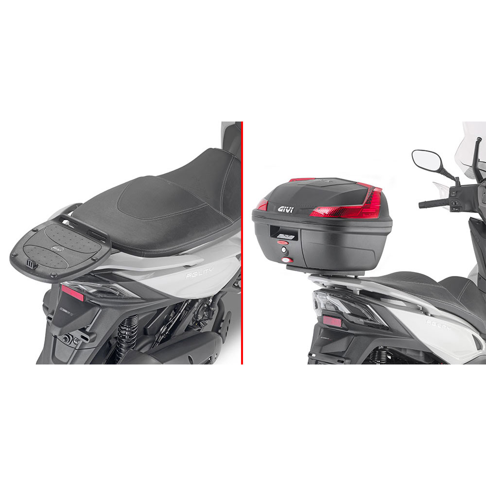 SR6114 GIVI SR6114 Nosač centralnog kofera Kymco Agility 300-350 R16 (19-24)