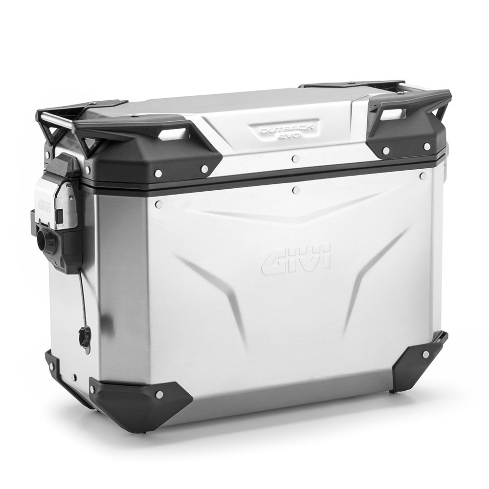 OBKEV37AR GIVI TREKKER OUTBACK EVO SMART 37 ALU niklovani desni Monokey Cam Side bočni kofer 37 litara
