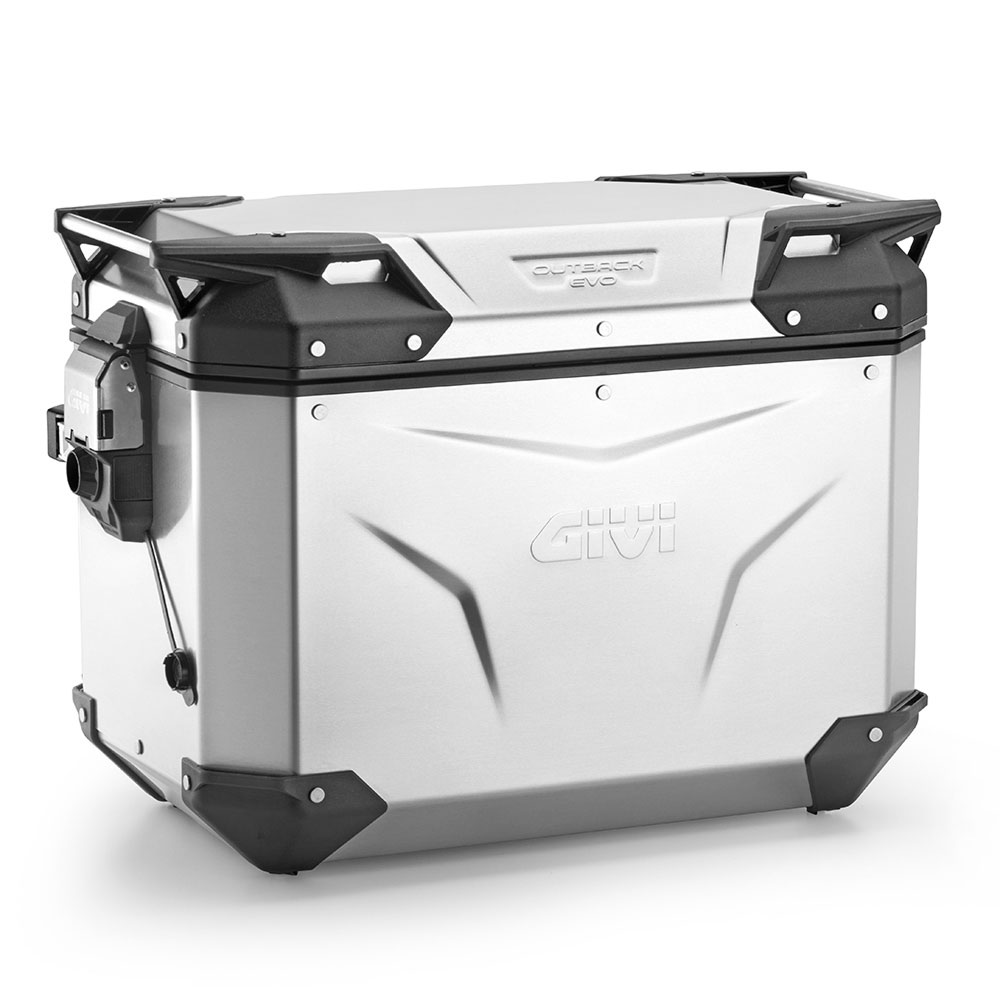 OBKEV48AL GIVI TREKKER OUTBACK EVO SMART 48 ALU niklovani levi Monokey Cam Side bočni kofer 48 litara