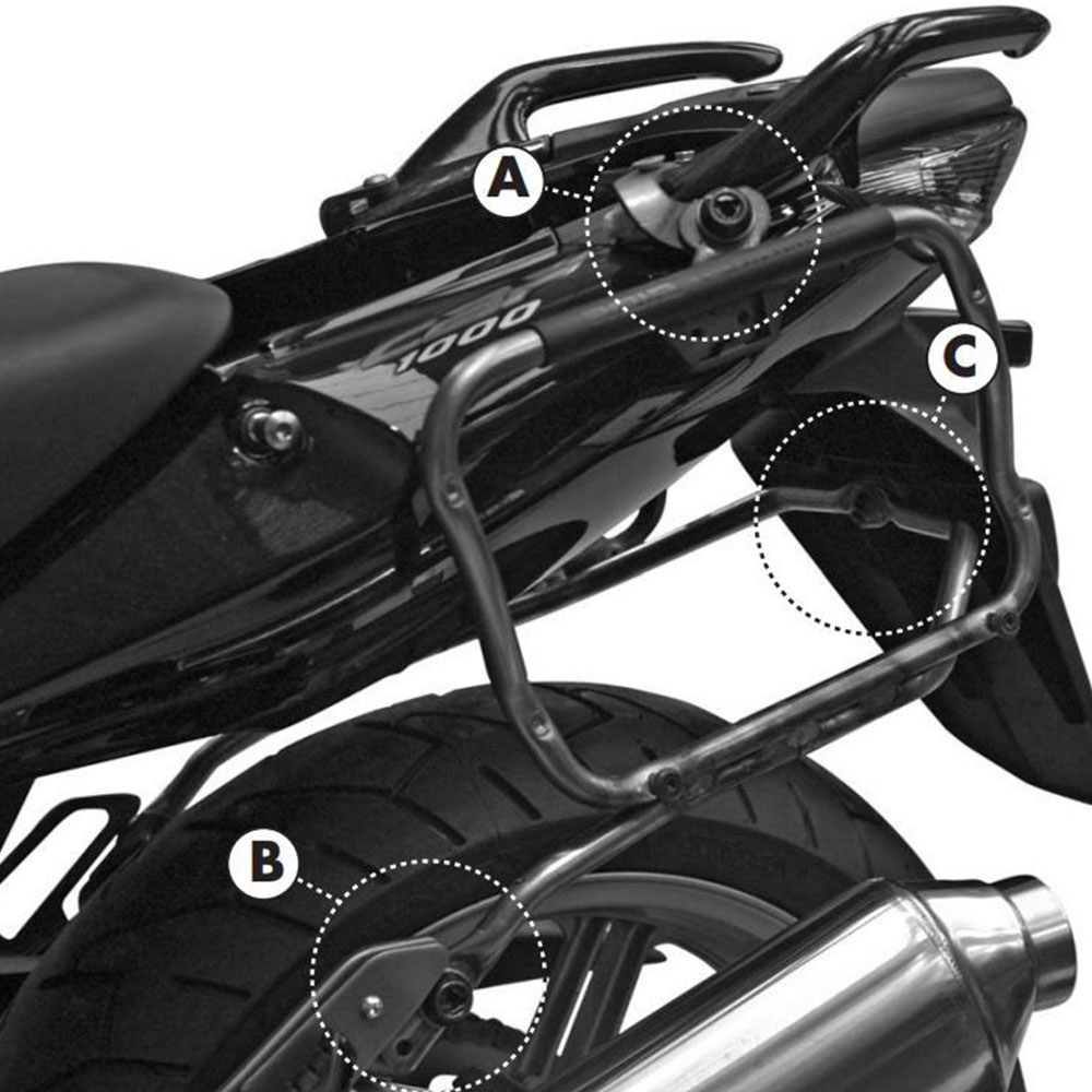 KLX174 KAPPA KLX174 Nosač bočnih kofera Honda CBF 600 (04-12)