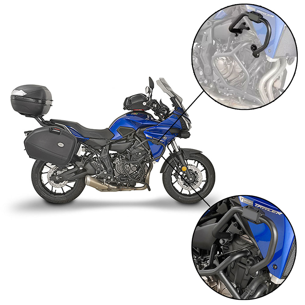 KNH2130 KAPPA KNH2130 Roll Bar Yamaha MT07 Tracer (16-24) gornji