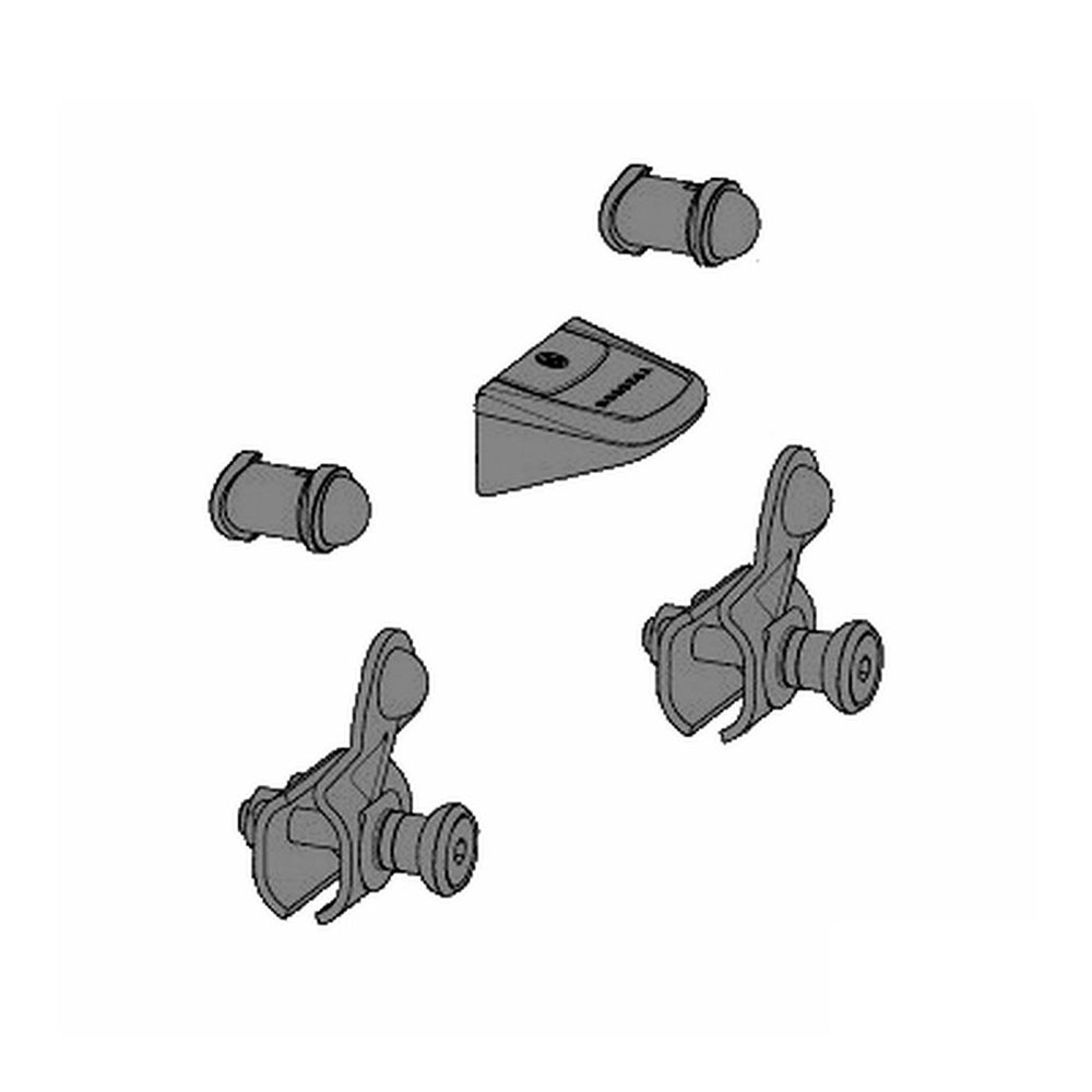 KOFMK KAPPA KOFMK Set za montažu bočnih kofera Monokey