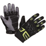 Moto rukavice MX TOP kratke crno bele MODEKA