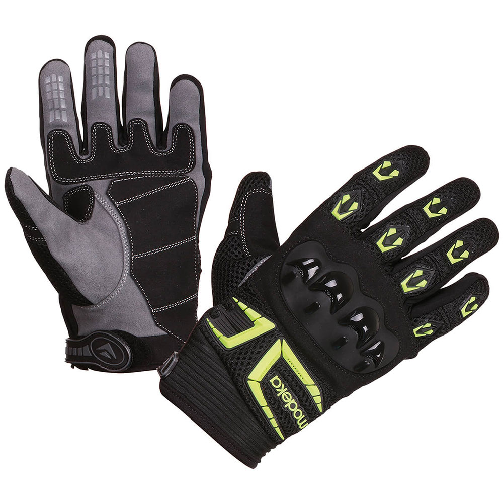 10ddef5d-3005-4a22-b3a2-5d66c57b224a Moto rukavice MX TOP kratke crno bele MODEKA - Слика 1