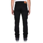 Moto pantalone BRANDON JEANS CARGO džepare muške crne MODEKA