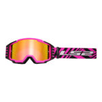 Moto Cross naočare LS2 CHARGER PRO roze sa iridijum vizirom