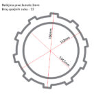 TRW MCC440-8 Lamele set