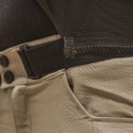 Moto pantalone KHAO AIR II crno braon MODEKA