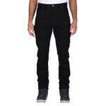 Moto pantalone BRANDON JEANS CARGO džepare muške crne MODEKA