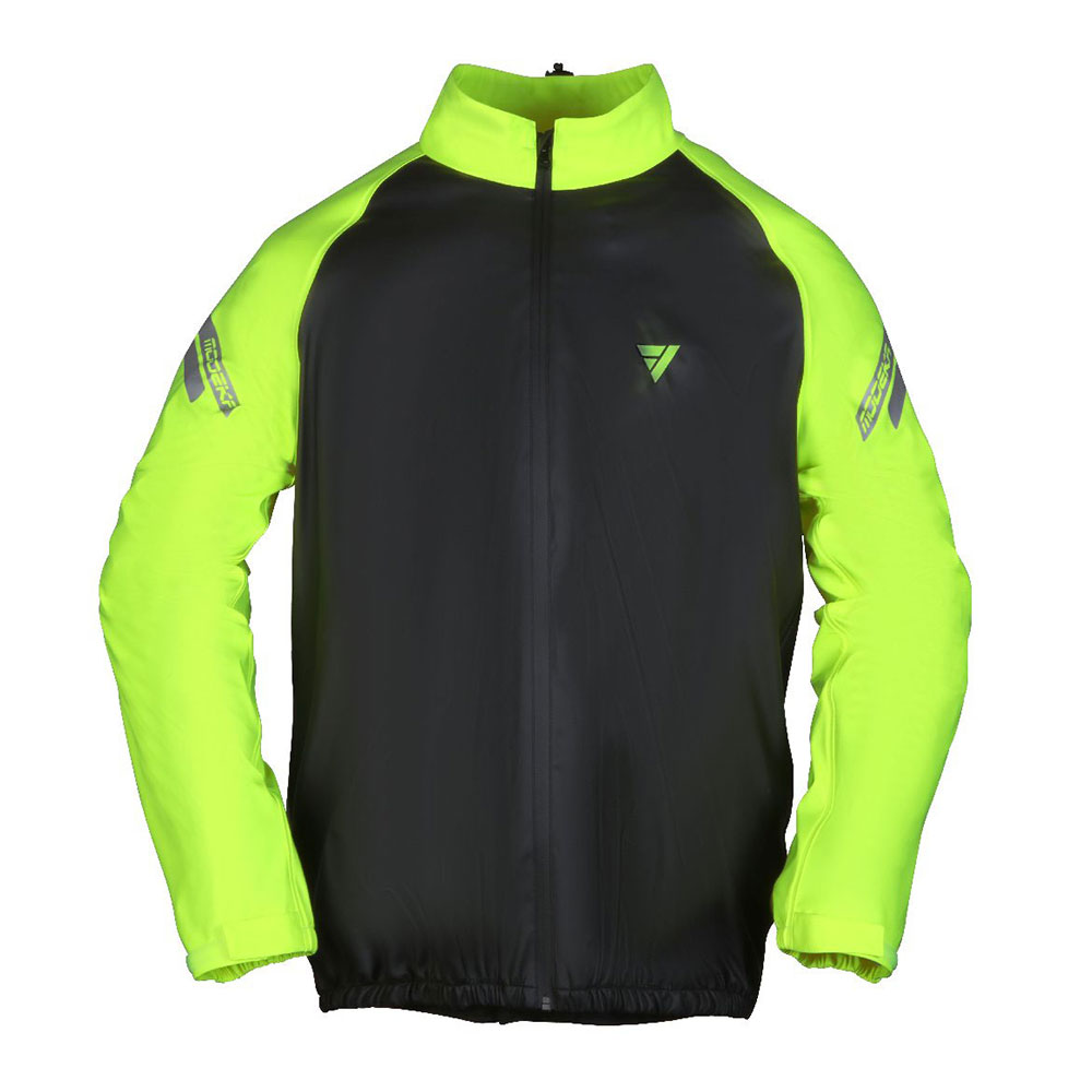 Kišna moto jakna crno zelena FLEX DRY MODEKA
