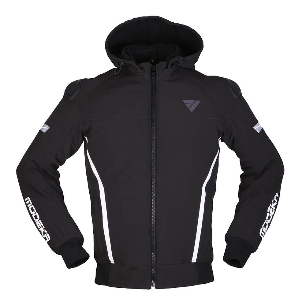 f0578e75-8505-4634-9c5c-358813ec1e72 Moto jakna CLARKE SPORT crno bela MODEKA