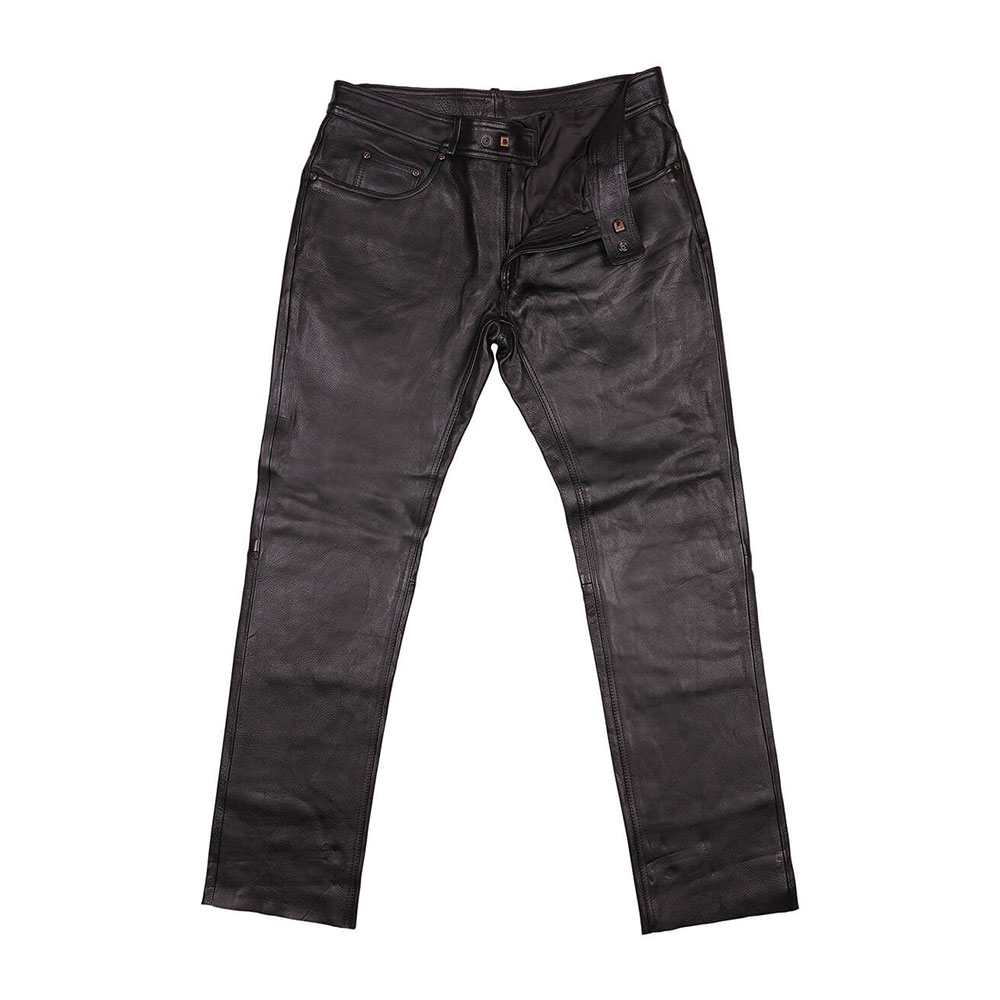 46cf2a03-c1ee-499c-908c-fef0c70c669a Moto pantalone kožne RYLEY crne MODEKA