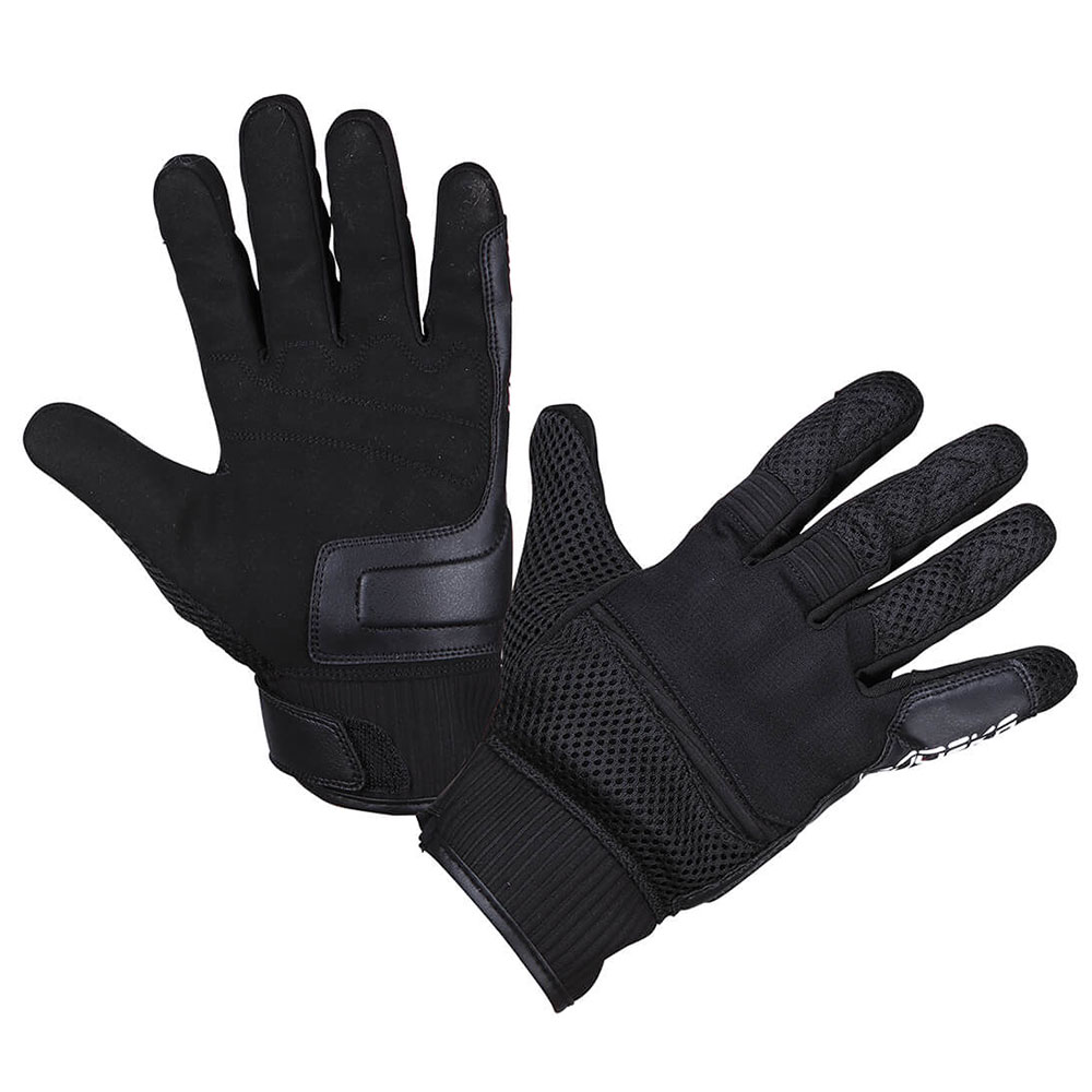 996df9a4-c35a-4764-a3ce-9f5730c5c508 Moto rukavice JANTO AIR kratke crne MODEKA