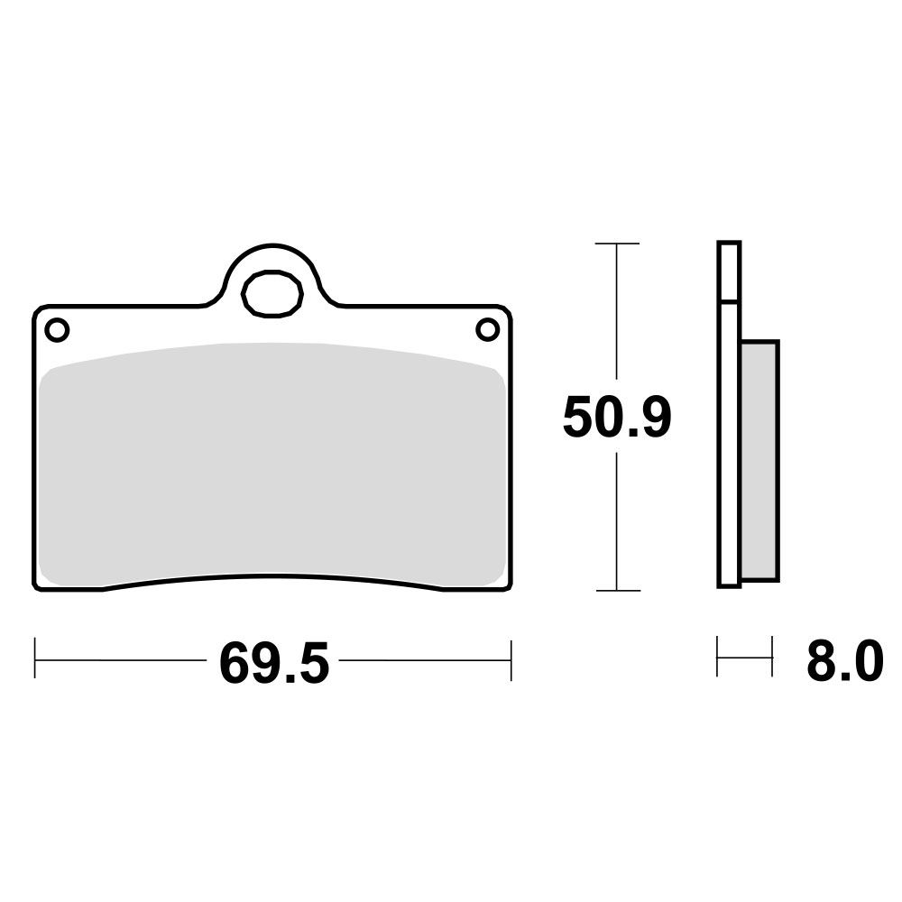 MCB540SV TRW MCB540SV Disk pločice za motocikle (SINTER)