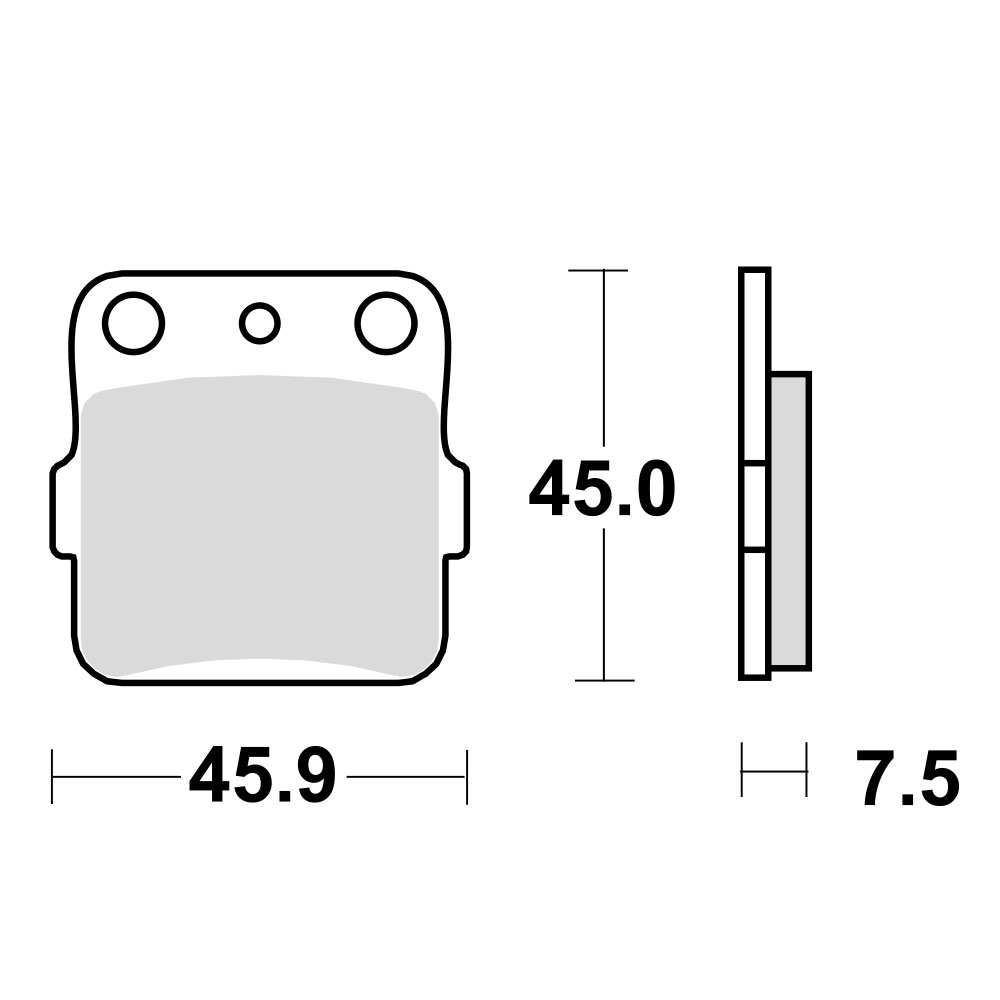 MCB561 TRW MCB561 Disk pločice za motocikle (ORGANIC)
