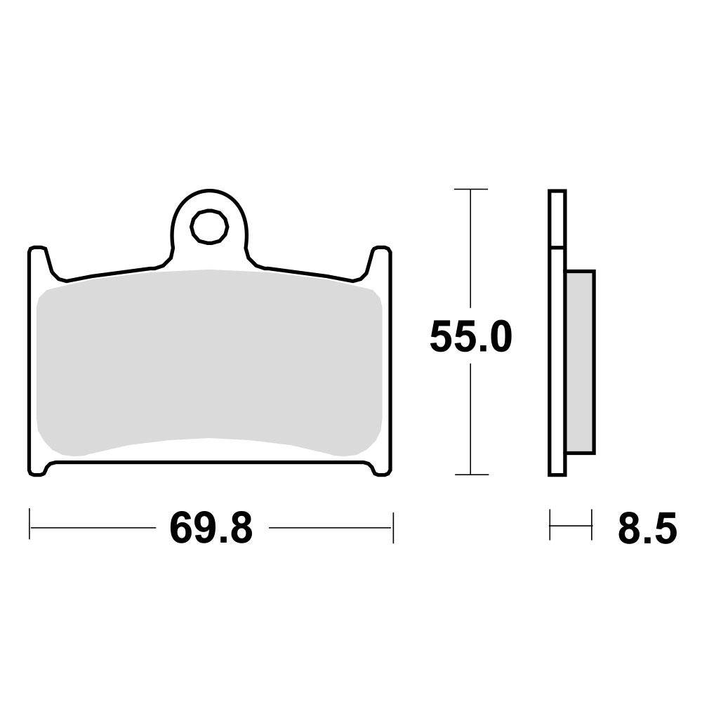 MCB595SV TRW MCB595SV Disk pločice za motocikle