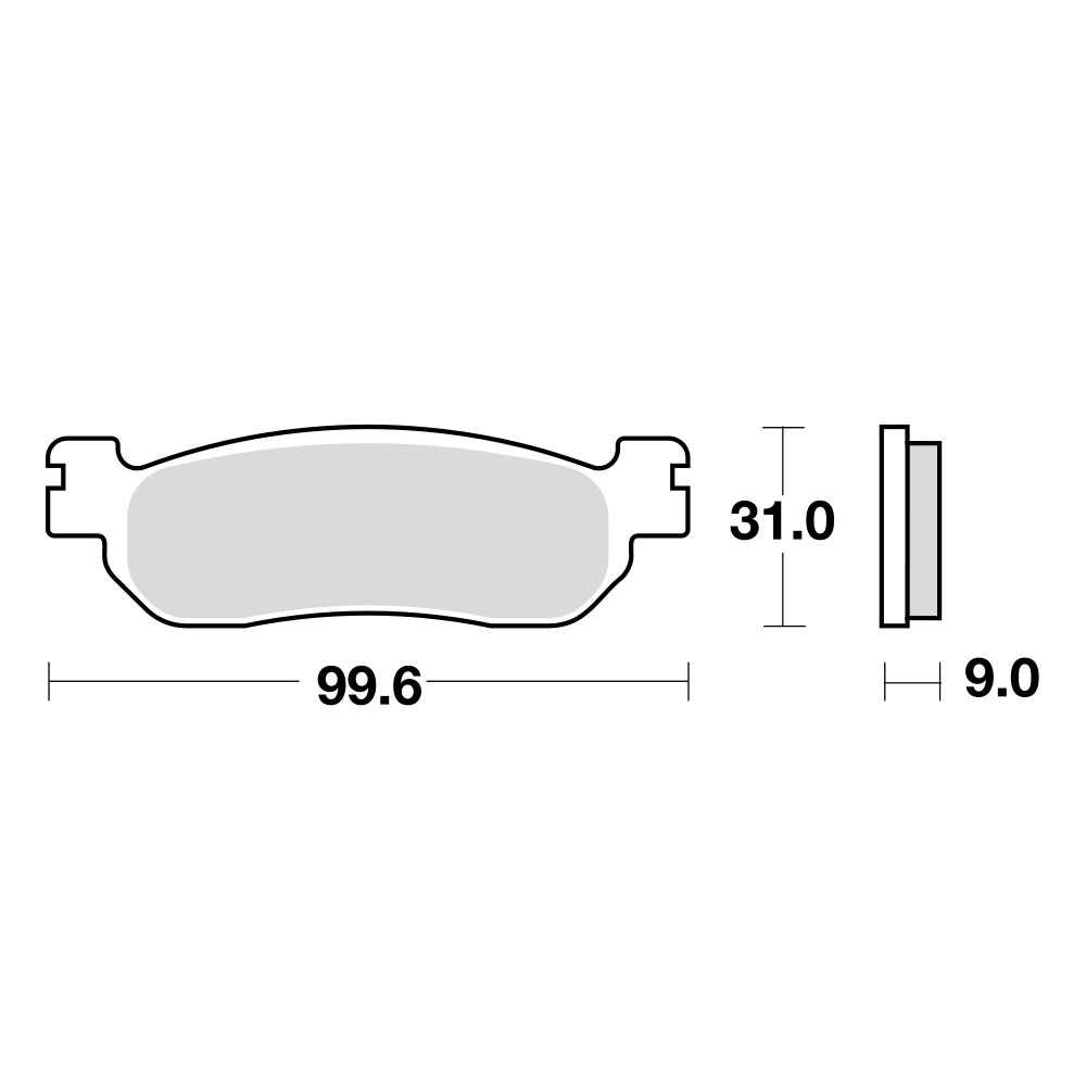 MCB699 TRW MCB699 Disk pločice za motocikle (ORGANIC)