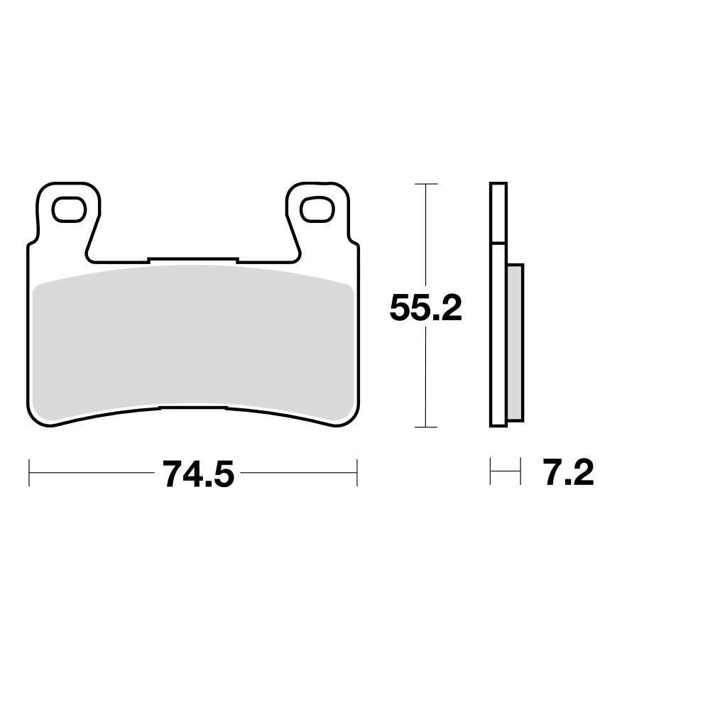 MCB703SV TRW MCB703SV Disk pločice za motocikle (SINTER)