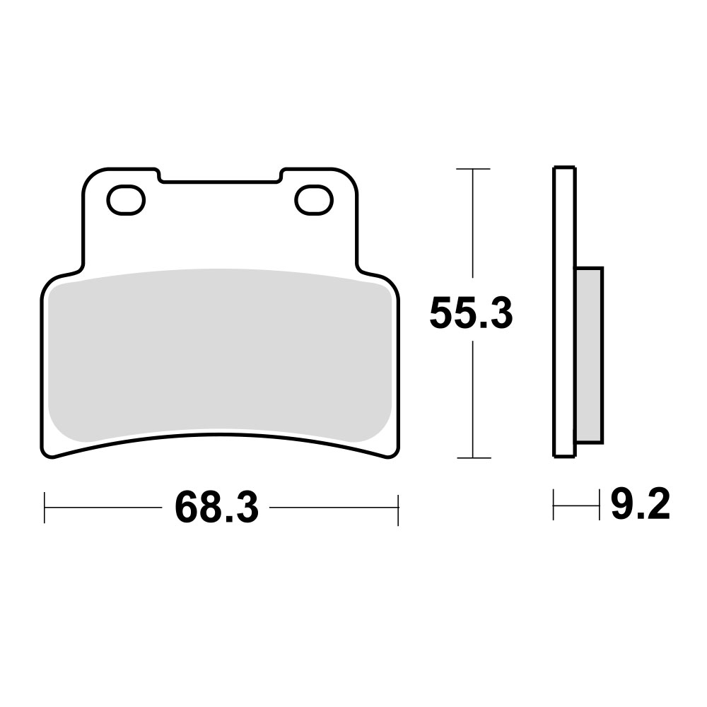 MCB785SV TRW MCB785SV Disk pločice za motocikle (SINTER)
