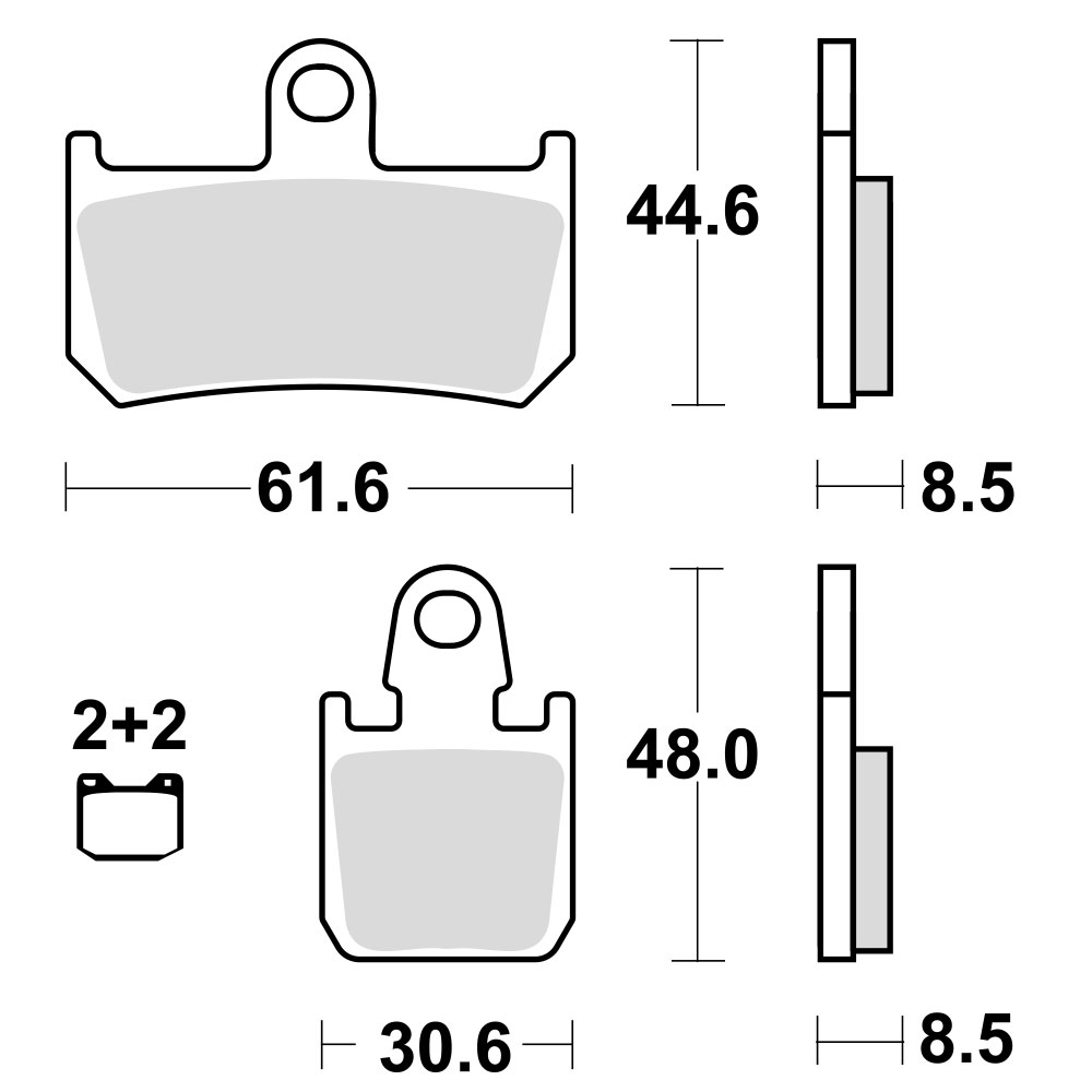 MCB795SV TRW MCB795SV Disk pločice za motocikle (SINTER)