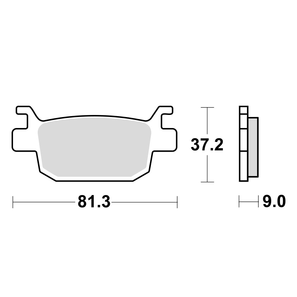 MCB806SRM TRW MCB806SRM Disk pločice (MAXI – SCOOTER SINTER)