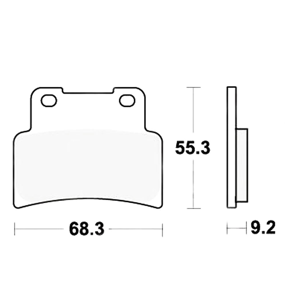 MCB847SRM TRW MCB847SRM Disk pločice (MAXI – SCOOTER SINTER)