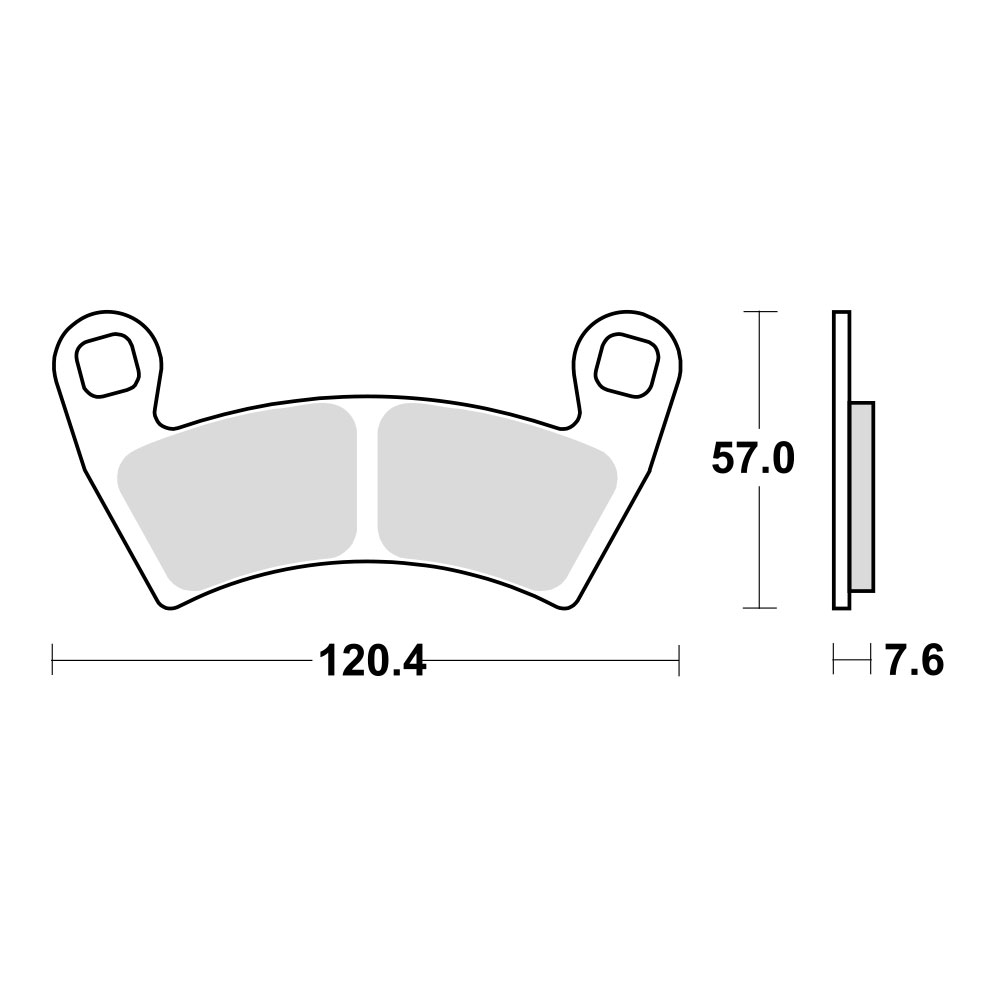 MCB853SI TRW MCB853SI Disk pločice za motocikle (SINTER)