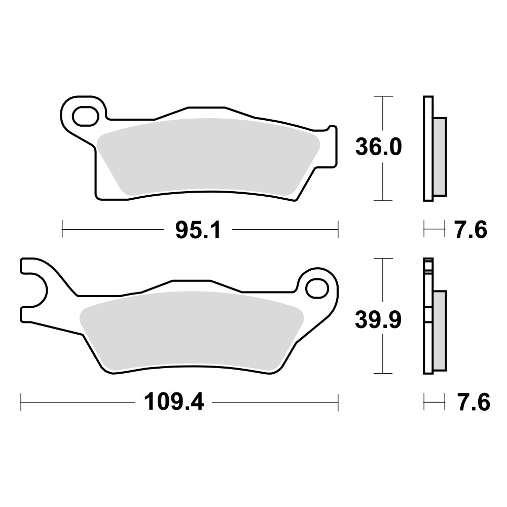 MCB861SI TRW MCB861SI Disk pločice za motocikle (SINTER)