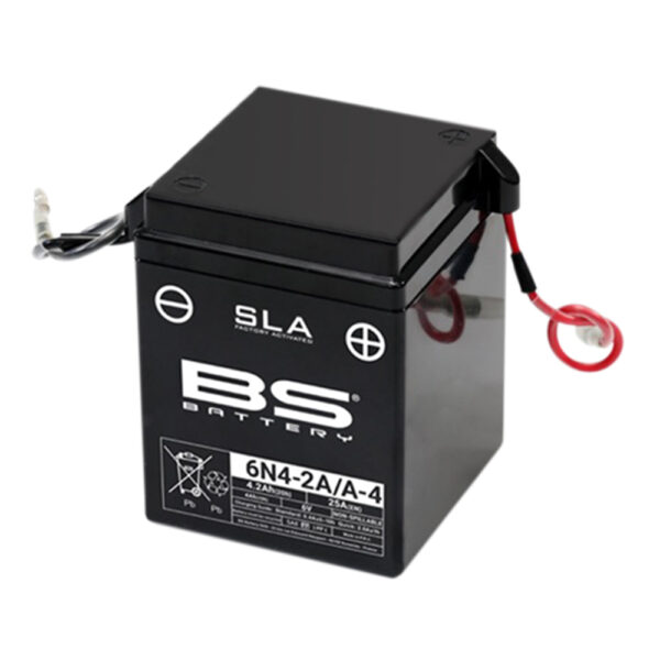 BS akumulator 6N4-2A 6V 4Ah SLA desni plus (71x71x93)