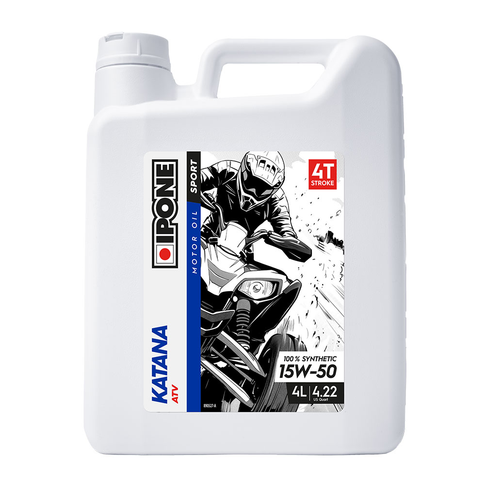 IP801167 IPONE Katana ATV 15W50 4L sintetičko motorno ulje za 4T motore - Слика 1
