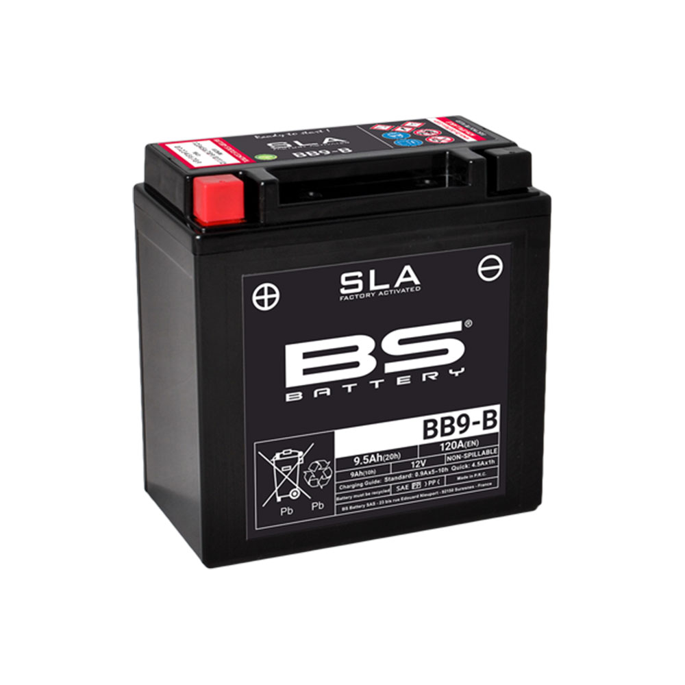 BB9-B-FA BS akumulator BB9-B 12V 9Ah 120A SLA levi plus (135x75x139)