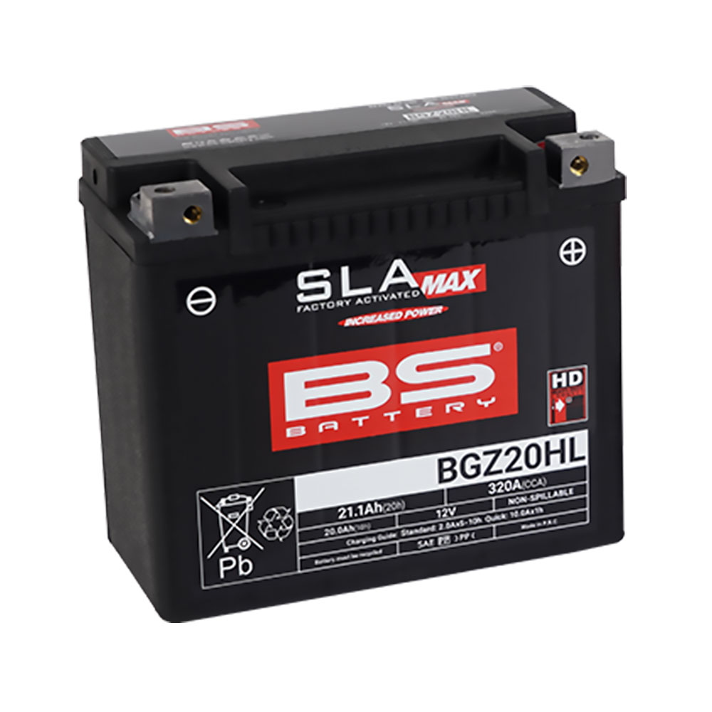 BGZ20HL-FA BS akumulator BGZ20HL-FA 12V 20Ah 320A SLA desni (176x89x154)