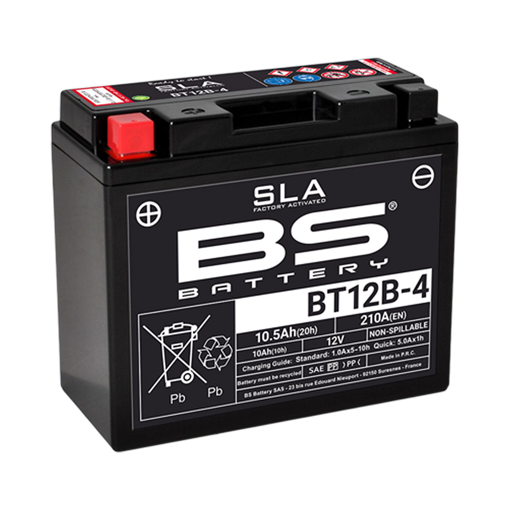 BT12B-4-FA BS akumulator BT12B-4-FA 12V 10Ah 210A gel SLA levi plus (150x69x130)