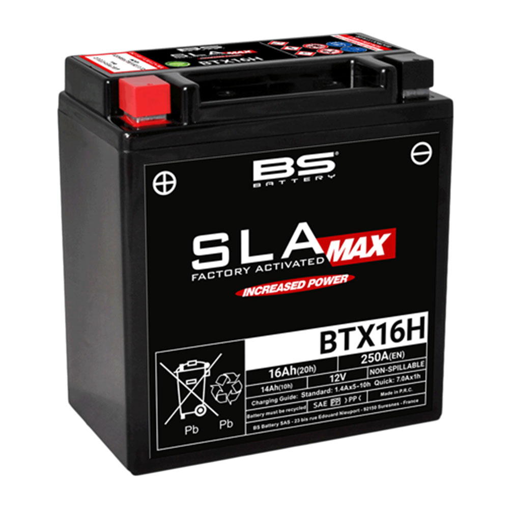 BTX16H-FA BS akumulator BTX16H-FA 12V 14Ah 250A gel SLA Max levi plus (150x87x161)